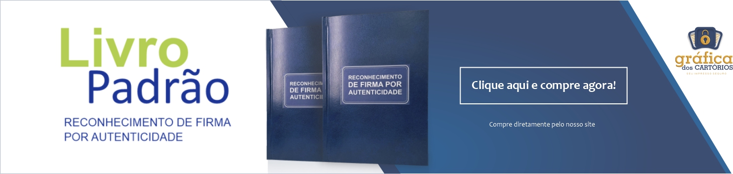 livro de autenticidade , gráfica dos cartórios